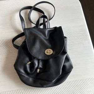 Small Black Backpack